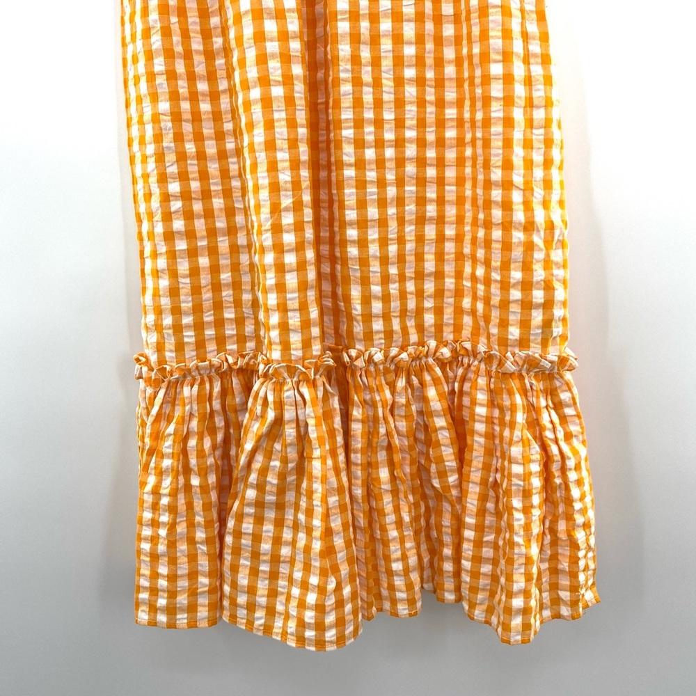 Topshop Sun Kissed Mermaid ‘Orange/White’ Skirt Woman’s Size: 2 - Picture 3 of 4